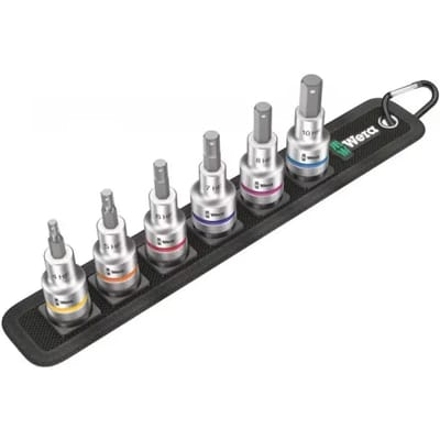 Wera Belt C 2 Zyklop 05003996001 Dopsleutel-bitinzetset 1/2 (12,5 mm) 7-delig