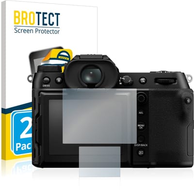 BROTECT - Screenprotector voor Fujifilm GFX100S - Folie Beschermfolie matte 2 Stuks