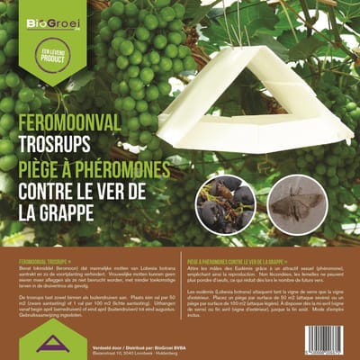 Biogroei Feromoonval voor monitoring van trosrups (inclusief 2 feromonen)
