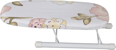 Mini strijkplank - Tafelplank - Gericht strijken - Opvouwbaar en draagbaar - 27x11x4 cm - Pioen