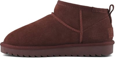 Colors of California Boots - Suede Enkel Laarzen - Bordeaux - Maat 38