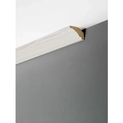 Maestro Plafondlijst - Ivory Ash - 22x35mm - 270cm - 2 Stuks