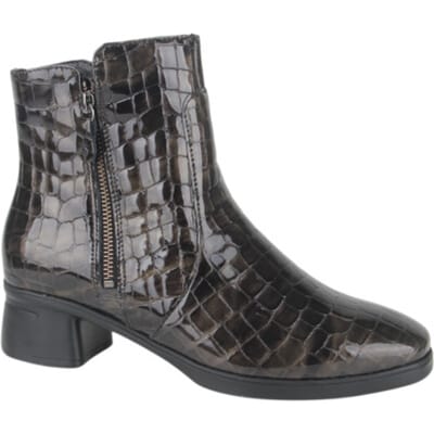Hartjes 172.1902 Blues Enkellaarsjes - Enkelboots met rits - Dames - Bruin - Maat 41,5
