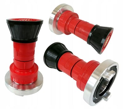 Brandblusser Mondstuk 2" voor Brandslang - Verstelbare Waterstraal