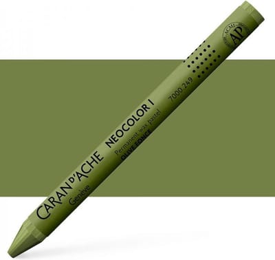 Caran d´Ache Neocolor I Permanente Waskrijt | Olijf (249)