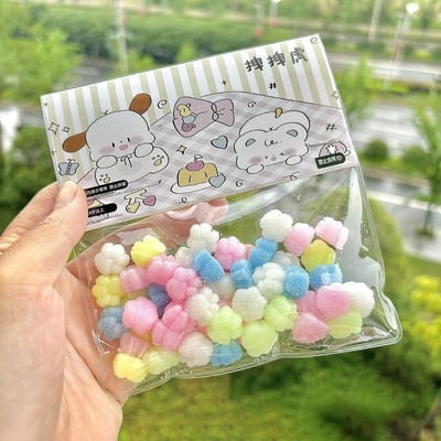Pattes de Chat Mignonnes Mini Patte de Chat Chaton Macaron Squishy Jouet TPR Décompression Jouet à Presser Cadeaux