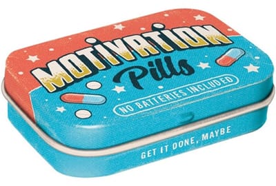 Mint Box Motivation Pills (Including Mints)