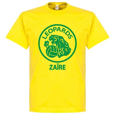Zaire Leopards T-Shirt - Geel - S