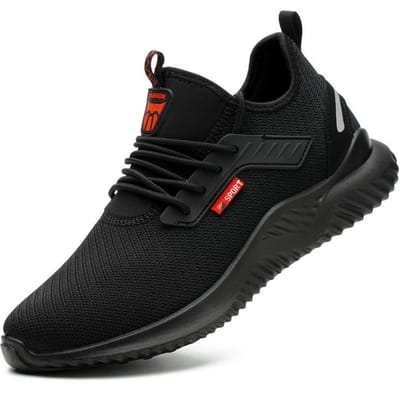 Veiligheidsschoenen voor op het werk, anti-verbrijzelende stalen neus, veiligheidslaarzen, lichtgewicht, ademende werkschoenen, laarzen voor heren en dames, bouwschoenen 44