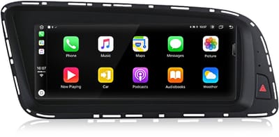 JUNSUN Android 15 Autoradio Geschikt voor Audi Q5 8R 2009-2016 Geschikt voor Audi Multimedia - 6GB+128GB - Draadloos CarPlay Andriod Auto - GPS-navigatiesysteem - Bluetooth - SWC - Overschakelen naar het originele systeem