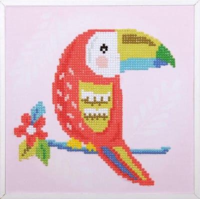 Vervaco - Diamond painting kit - Toekan - PN-0179852 - - Borduurpakket volwassenen - Borduurpakket kind