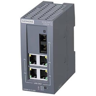 Siemens 6GK50041GL101AB2 6GK5004-1GL10-1AB2 Industrial Ethernet Switch 10 / 100 / 1000 MBit/s