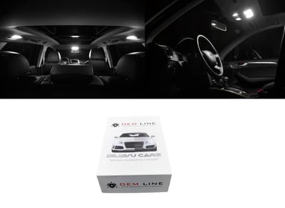 OEM Line LED Interieur Verlichting Lampen Pakket Hoge Kwaliteit Binnen Verlichting 6000K Wit Licht voor Audi Q5 8R / SQ5 S line (2008-2015)