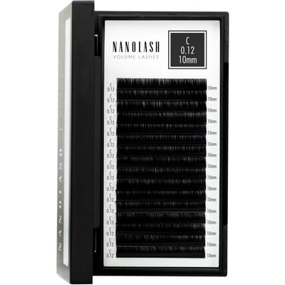Nanolash Volume Lashes Nepwimpers - 0.12 C - 10mm