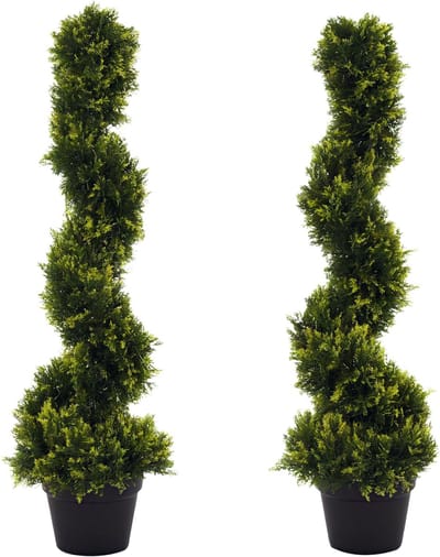 Outsunny - Kunstplant - met pot - voor buiten- en binnendecoratie