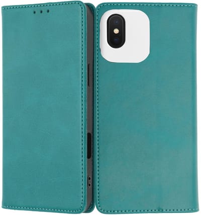 Dailygoods- Telefoonhoes Slank en Lichtgewicht - Telefoonhoes met Kaartsleuven - Telefoonhoes met Standfunctie - Bescherming tegen Stoten - Verborgen Magneetsluiting - Smartphonehoes