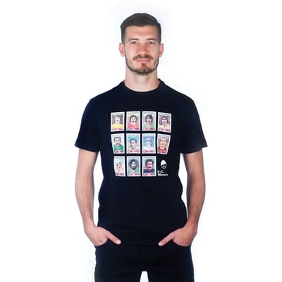 COPA - Moustache Dream Team T-Shirt - XS - Zwart