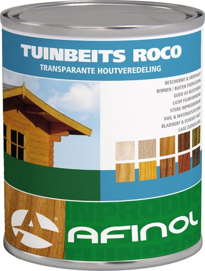 Tuinbeits Roco - houtbeits voor buiten - Afinol - 750 ml