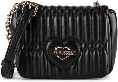 Love Moschino Bubbly Love Crossbody tas 18 cm - Dames - black