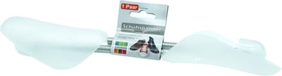 Haushaltshelden Schoenspanners - 1x paar - wit - dames/heren schoenen - kunststof - maat 37 t/m 45