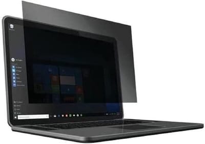 Famanu - Universeel Privacyscherm voor Laptop 14 Inch 16:10 Privacy Screen Protector Verbergt Vertrouwelijke Informatie, Ondersteunt Dell, HP, Lenovo, Acer Laptops, Blauw Licht Filter