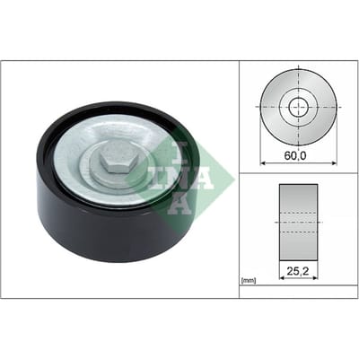 Schaeffler Ina Rondsel/geleiderpoelie, V-riem INA 532 0715 10