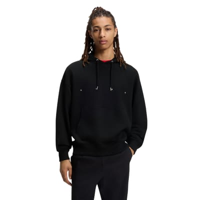 Hugo Unisex Doland-hoodie voor volwassenen (Zwart)