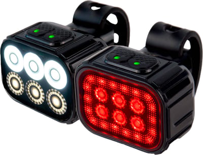 R2B Fietslicht Voor en Achter - Fietslamp USB-C Oplaadbaar - Fietslampjes LED Set Wit en Rood - Fietsverlichting Waterdicht - Voorlicht & Achterlicht Fiets