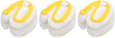 QUARKZMAN Microfiber Scrubber Vervangkop 24 cm - 3 Stuks voor Ramen en Tegels