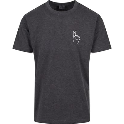 Mister Tee - Easy Sign Heren T-shirt - XS - Grijs