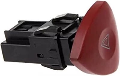 alarmknop -gevarenlichtenknop-gevaarlicht knop-waarschuwingslichten-knop auto-geschikt voor Renault Trafic Clio Laguna Espace Vel Satis