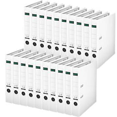 LEITZ® Map 1015, DIN A4, rugbreedte 52 mm, 20 stuks, wit