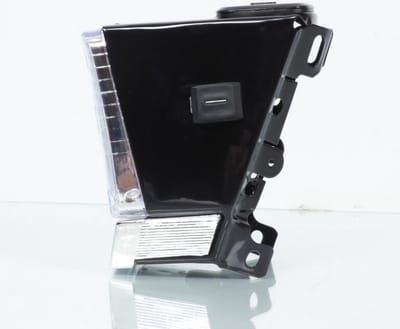 frontoptiek voor bromfiets mbk 50 88 2060 t/m 2002 lux trapeziumzwart nieuw