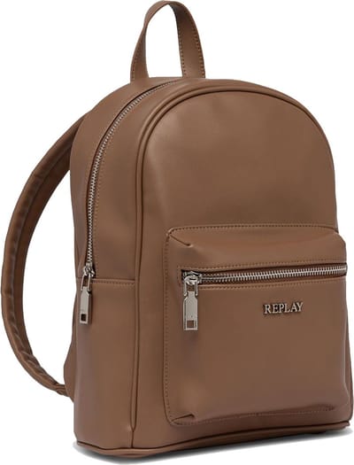 REPLAY Rugzak Backpack Dirty Pale Beige Lichtbruin