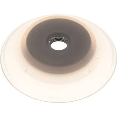 80mm Vlak siliconen Helder Vacuümzuignap G 1/4 inch Binnendraad Slag 6mm Robuuste lippen - SCL-F-80-6-SI-F-014
