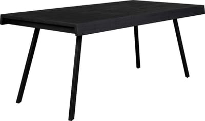 Housecraft Living Suri Eettafel 180x90 cm Hout Zwart