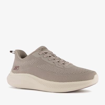 Skechers BOBS Moda Flex heren sneakers taupe - Grijs - Extra comfort - Memory Foam