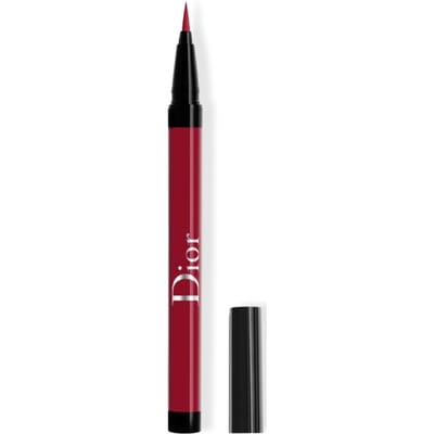 Christian Dior Diorshow On Stage, Waterproof, Ultra-Flexible Felt Tip, Intense Color, Liquid Eyeliner, 771, Matte Burgundy, 0.55 ml
