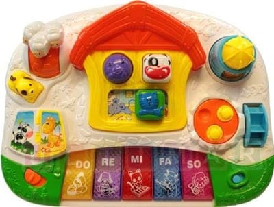 Muziek Speeltafel met Piano, Licht en Geluiden voor Baby's en Peuters