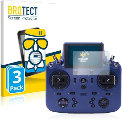 BROTECT - Screenprotector voor FrSky Tandem X18 - Folie Beschermfolie Beschermglas matte 3 Stuks