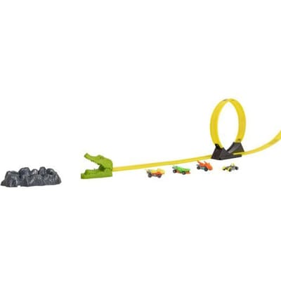 Teamsterz Croc Attack Autobaan met 4 Voertuigen