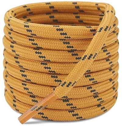 Ronde Schoenveters 4.5mm - Scheurbestendige Veters voor Wandelschoenen, Werkschoenen en Casual Gebruik
