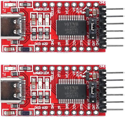 Mini USB naar TTL Seriële Converter Adapter Module voor Arduino - 3.3V/5V, FT232RL Breakout, USB naar Serieel Verbinding