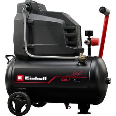 Einhell Elektrische Compressor TC-AC 190/24/8 I OF - 1500 W - 8 bar - 24 L tank - Aanzuigcapaciteit: 190 l/min - Olievrij