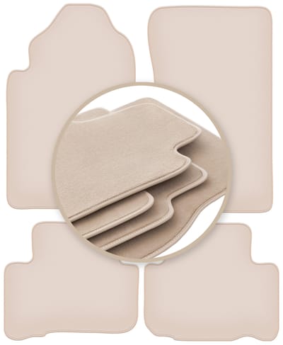 PREMIUM beige matten voor: SsangYong Rexton I SUV 2001-2006