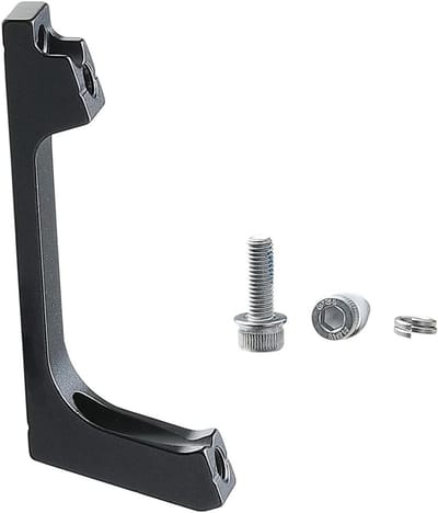 Schijfrem Adapter - Fiets Rembevestiging - Racefiets Aanpassen - Verstelbaar Rotor Maat - 140/160mm - Zwart