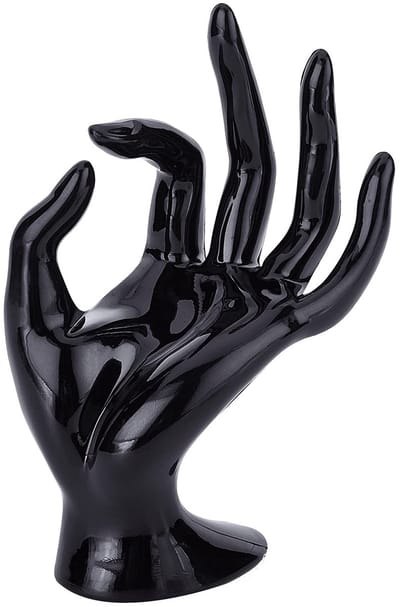 Dailygoods- Sieradenhouder Mannequin Hand - Sieraden Organizer - Armband Houder - Ringenhouder - Display voor Sieraden - Hoogwaardige Kunststof - Sieradenstandaard