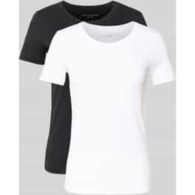 Regular fit top met bandjes van katoenmix in een set van 2 stuks