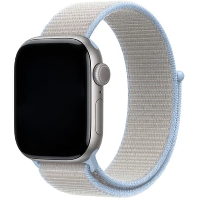 2+1 | Apple Watch Bandje Osvo - Geweven - Nylon - Dauwblauw
