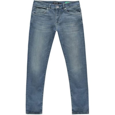 Cars Bates Heren Slim Fit Jeans Blauw - Maat W28 X L32